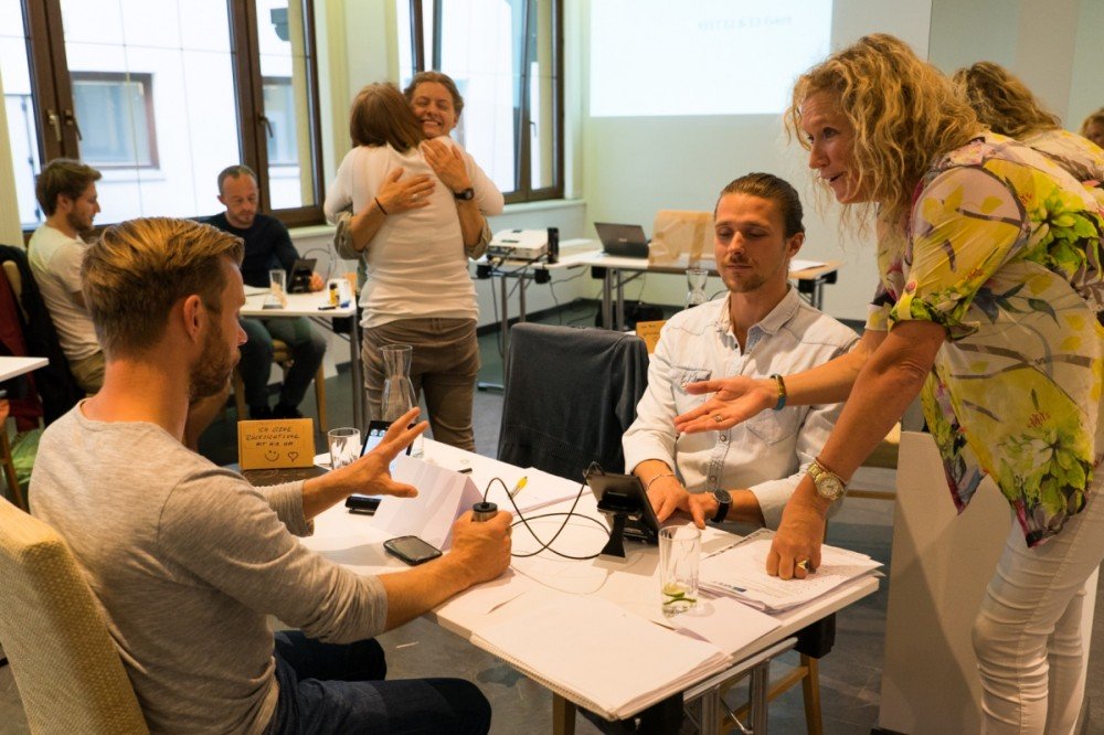 Gruppentraining im Saalbacher Hof